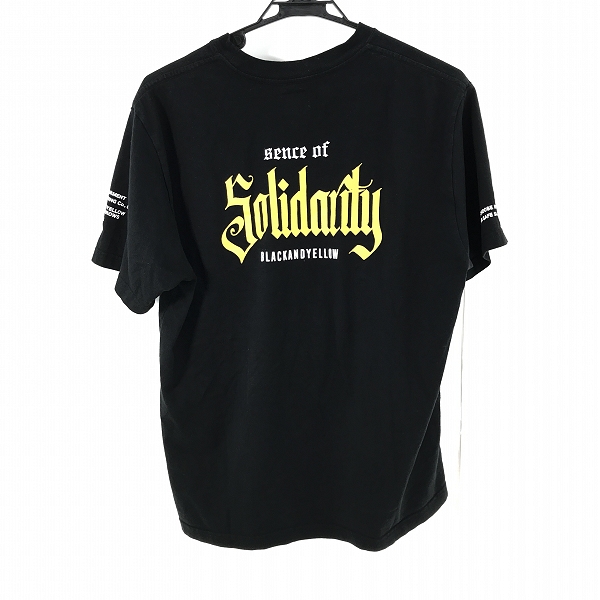 実際に弊社で買取させて頂いたRATS/ラッツ SOLIDARITY TEE/バックビッグプリント半袖Tシャツ 23'RT-0502/Sの画像 1枚目