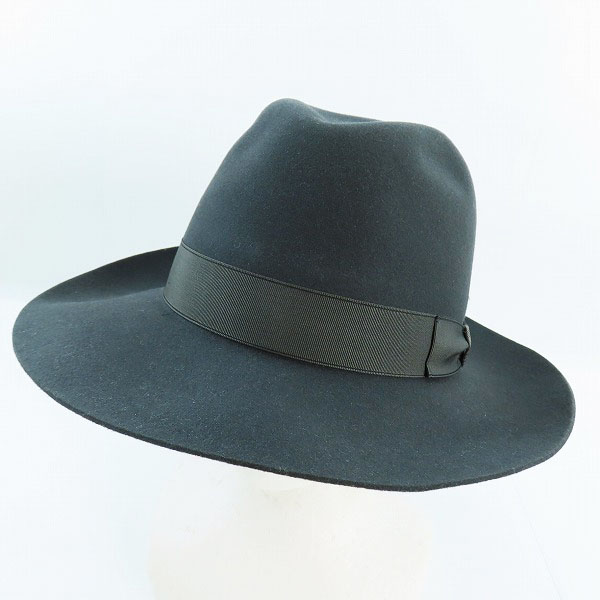 実際に弊社で買取させて頂いたBorsalino/ボルサリーノ BEAVER/ビーバ フェルト ハット/59