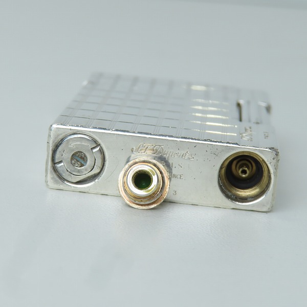 実際に弊社で買取させて頂いたS.T.Dupont/デュポン GATSBY/ギャッツビー ガスライター インターセクト シルバーの画像 4枚目