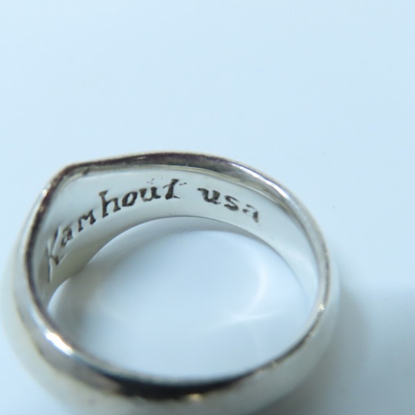 実際に弊社で買取させて頂いた【ギャラ付】LONE ONES/ロンワンズ SILK SMALL RING/シルク スモール リング シルバー 12.5号の画像 7枚目