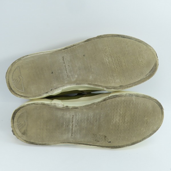 実際に弊社で買取させて頂いたJUNYA WATANABE MAN×S.W.C/ ジュンヤワタナベコムデギャルソンマン×ステファニーワーカーズクラブスニーカー/42の画像 2枚目