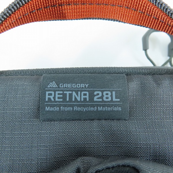 実際に弊社で買取させて頂いたGREGORY/グレゴリー RETNA 28/ レトナ28 バックパック アゲートグレーの画像 5枚目