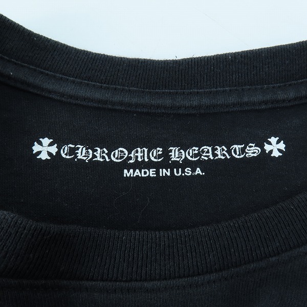 実際に弊社で買取させて頂いたCHROME HEARTS ×MATTY BOY/クロムハーツ ×マッティボーイ 21AW America L/S Tee/星条旗ロングスリーブカットソー Mの画像 2枚目