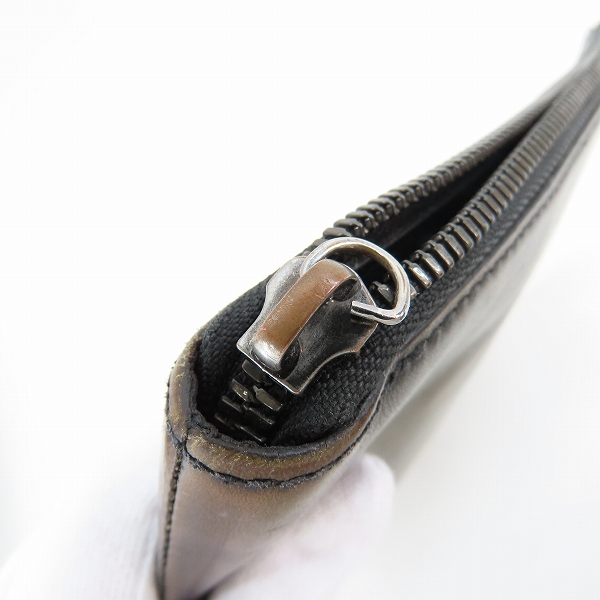 実際に弊社で買取させて頂いたBERLUTI/ベルルッティ カリグラフィ レザー クラッチバッグ/セカンドバッグの画像 6枚目