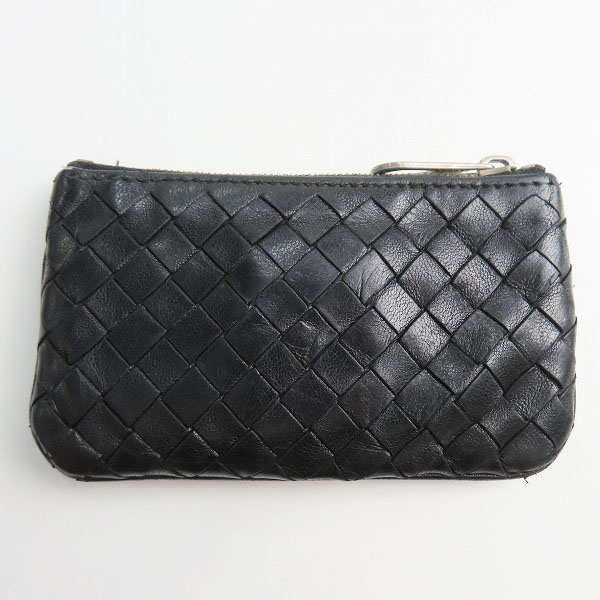 実際に弊社で買取させて頂いたBOTTEGA VENETA/ボッテガヴェネタ イントレチャート レザー コインケースの画像 1枚目