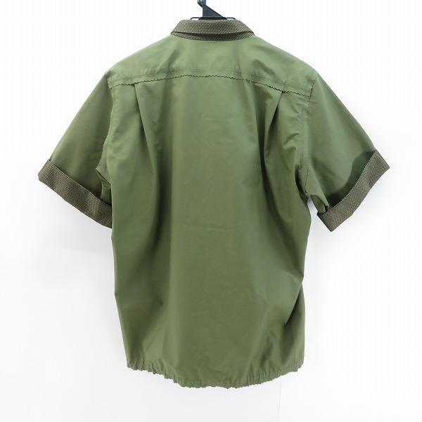 実際に弊社で買取させて頂いたkolor/カラー メッシュボンディング 半袖シャツ 15SCM-B02103/3の画像 1枚目