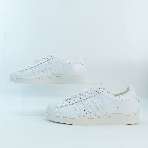 実際に弊社で買取させて頂いたBEAMS×adidas/ビームス×アディダス WMNS SUPERSTAR “White/Matt Silver”  スーパースター GZ3096 28.0の画像 3枚目