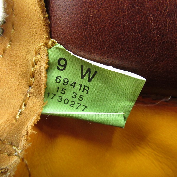 実際に弊社で買取させて頂いたTimberland/ティンバーランド 6インチ プレミアム ブーツ 6941R/9Wの画像 5枚目