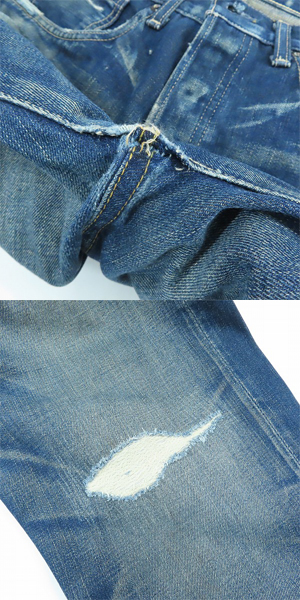 実際に弊社で買取させて頂いたLEVIS/リーバイス 復刻 44年大戦モデル 日本製 デニムパンツ/ジーンズ 44501 J22 J31181 0106/W34の画像 8枚目
