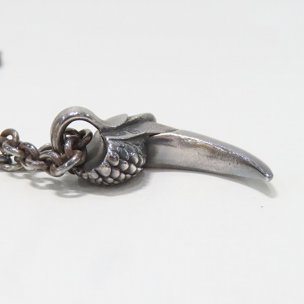 実際に弊社で買取させて頂いたBloody Mary/ブラッディマリー アーマードイーグルクロー ペンダント/ネックレスの画像 3枚目