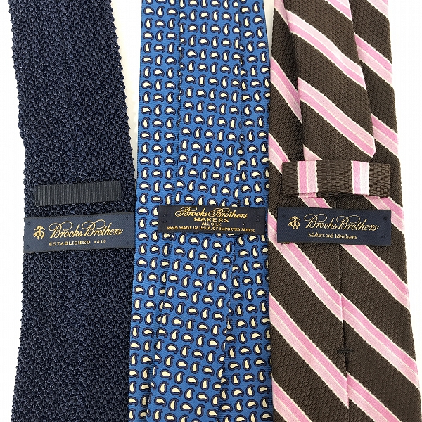 実際に弊社で買取させて頂いた【おまとめ】BROOKS BROTHERS/ブルックスブラザーズ ネクタイの画像 2枚目