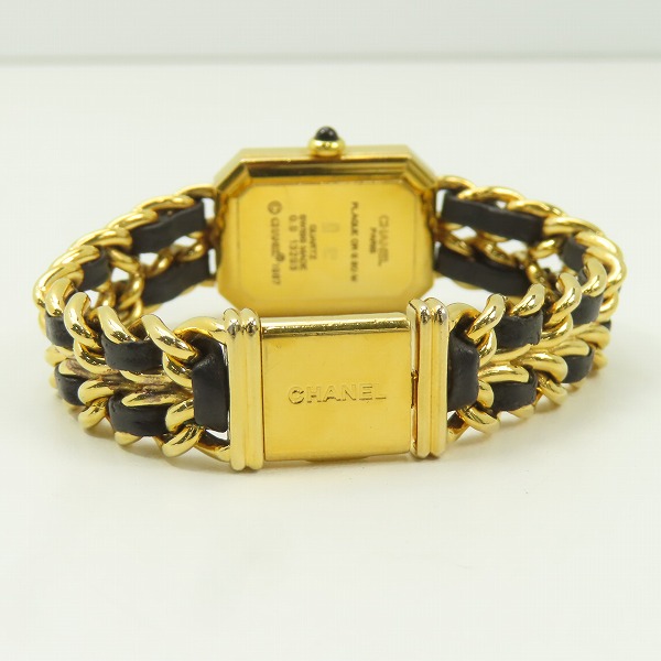 実際に弊社で買取させて頂いたCHANEL/シャネル プルミエール M レディース腕時計 クォーツ【動作未確認】の画像 2枚目