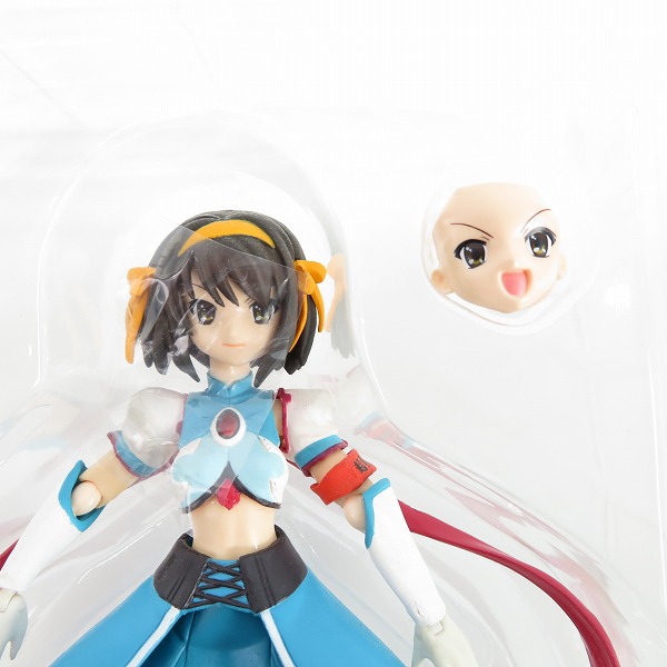 実際に弊社で買取させて頂いたマックスファクトリー figma 034 涼宮ハルヒ 夏服ver. /涼宮ハルヒの戸惑 超限定版 特典のみ figma 超勇者ハルヒ 2点セットの画像 6枚目