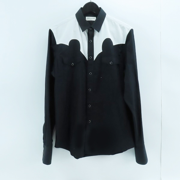 実際に弊社で買取させて頂いたSAINT LAURENT PARIS/サンローランパリ ウエスタンシャツ 300723/40