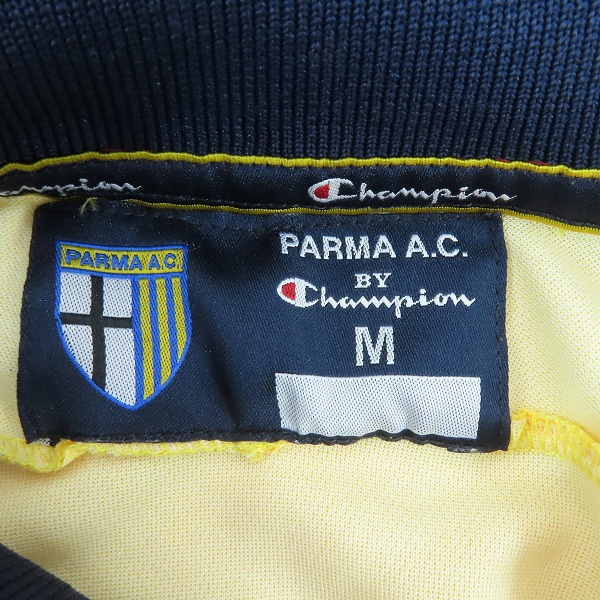 実際に弊社で買取させて頂いたchampion/チャンピオン パルマ・カルチョ1913 半袖ユニフォーム/Mの画像 2枚目