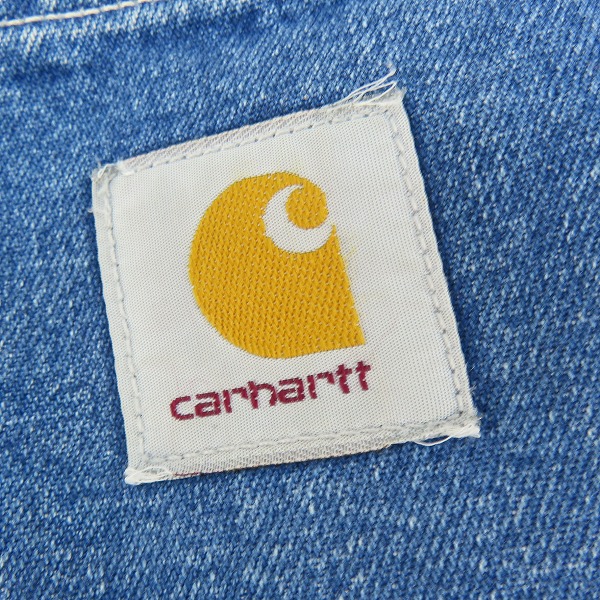実際に弊社で買取させて頂いたCarhartt/カーハート SIMPLE PANT シンプルパンツ デニム/32×32の画像 9枚目