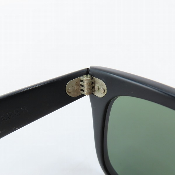 実際に弊社で買取させて頂いた(1)Ray-Ban/レイバン B&L/ボシュロム社製 WAYFARER ウェイファーラー サングラスの画像 6枚目