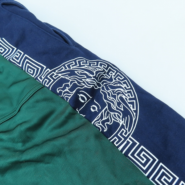 実際に弊社で買取させて頂いたVERSACE/ヴェルサーチ メデューサ ロゴ トラック パンツ A84841/Sの画像 6枚目