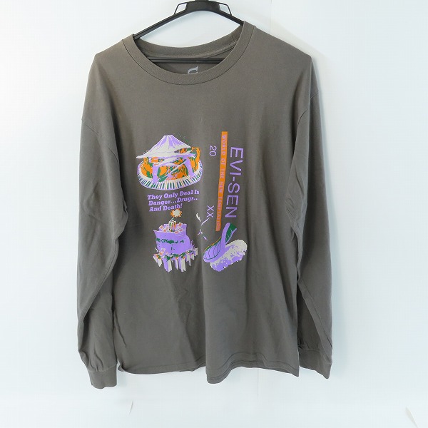 実際に弊社で買取させて頂いたEvisen skateboards/エビセンスケートボード 長袖シャツ/L