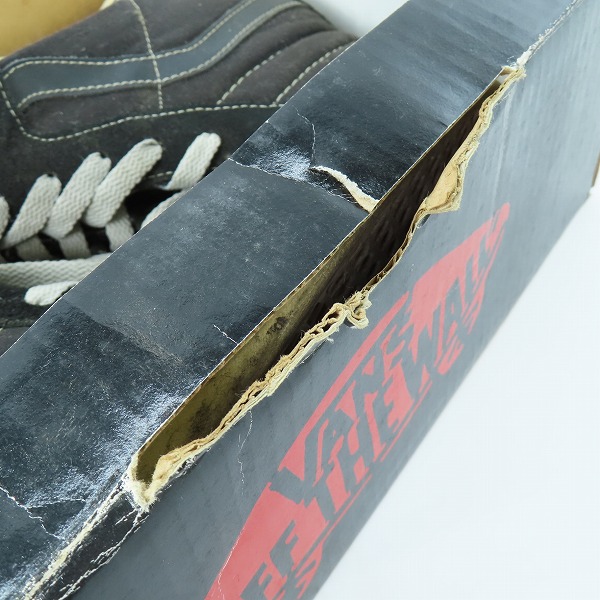 実際に弊社で買取させて頂いた【観賞用】VANS/バンズ DOGTOWN SK8-HI スニーカー 10.5の画像 9枚目