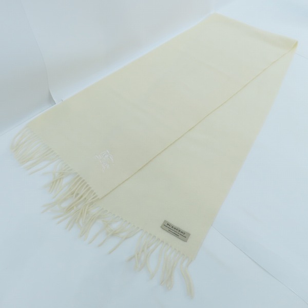 実際に弊社で買取させて頂いたBurberry/バーバリー カシミヤ100% マフラーの画像 3枚目