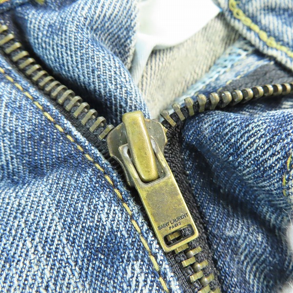 実際に弊社で買取させて頂いたSaint Laurent Paris/サンローランパリ ダメージ デニムパンツ/ジーンズの画像 6枚目