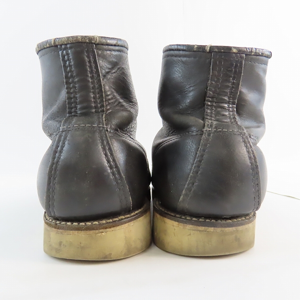 実際に弊社で買取させて頂いたRED WING/レッドウィング 四角犬タグ アイリッシュセッター モックトゥ ブーツ 8179/8.5Eの画像 1枚目