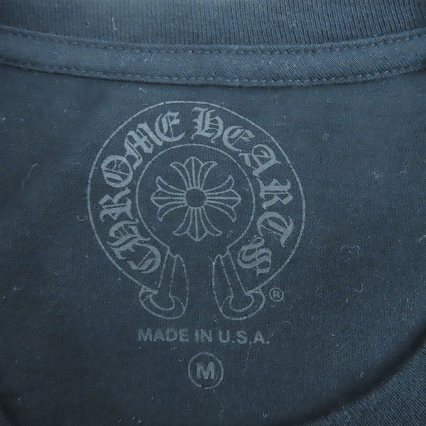 実際に弊社で買取させて頂いた【JPタグ】CHROME HEARTS/クロムハーツ  THE HEROES PROJECT/ザヒーローズプロジェクト Tシャツ 2212-304-0715/Mの画像 2枚目