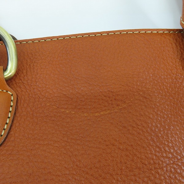 実際に弊社で買取させて頂いた土屋鞄製造所/ツチヤカバンセイゾウジョ トーンオイルヌメ レザー トートバック の画像 6枚目