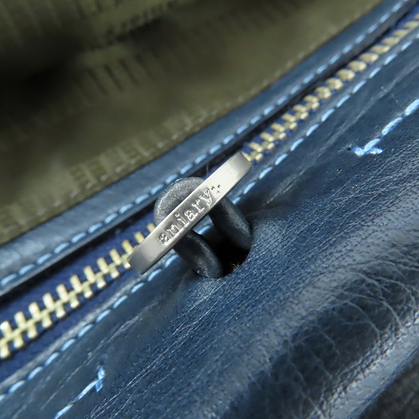 実際に弊社で買取させて頂いたaniary/アニアリ レザー フラップ トートバッグの画像 5枚目