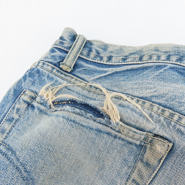 実際に弊社で買取させて頂いたBLUE BLUE/ブルーブルー H.R.MARKET/ハリウッドランチマーケット ハーフパンツ/デニムパンツ 3点セットの画像 7枚目