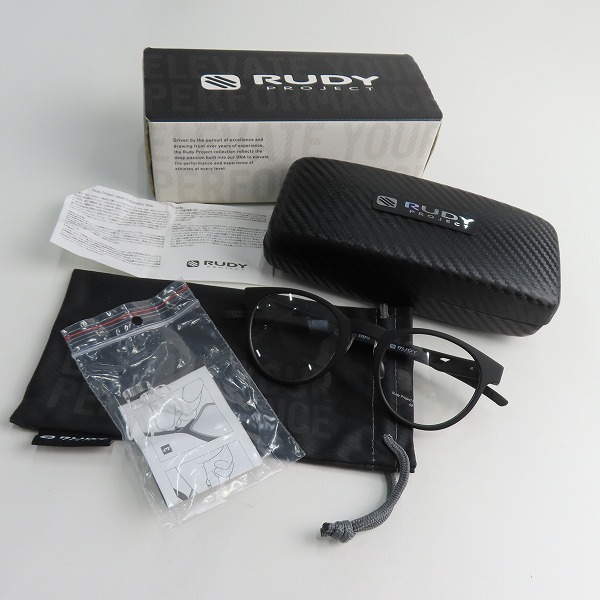 実際に弊社で買取させて頂いたRUDY PROJECT/ルディプロジェクト STEP02 ステップ02 メガネフレーム SP640B06-00の画像 7枚目