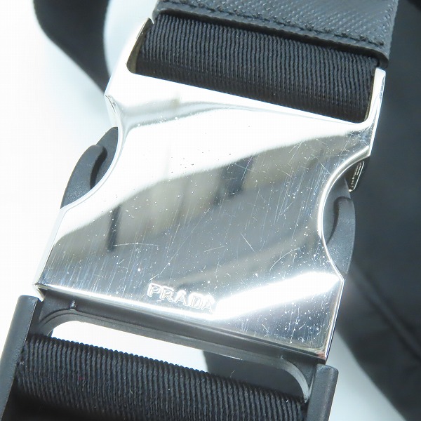 実際に弊社で買取させて頂いたPRADA/プラダ テスートナイロン ウエストポーチ ウエストバッグ 2VL977の画像 8枚目