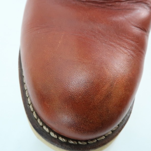 実際に弊社で買取させて頂いたRED WING/レッドウィング 90年代 ペコスブーツ 旧犬タグ 1033/75Eの画像 7枚目