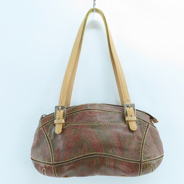 実際に弊社で買取させて頂いたETRO/エトロ ペイズリー柄 ハンドバッグの画像 1枚目