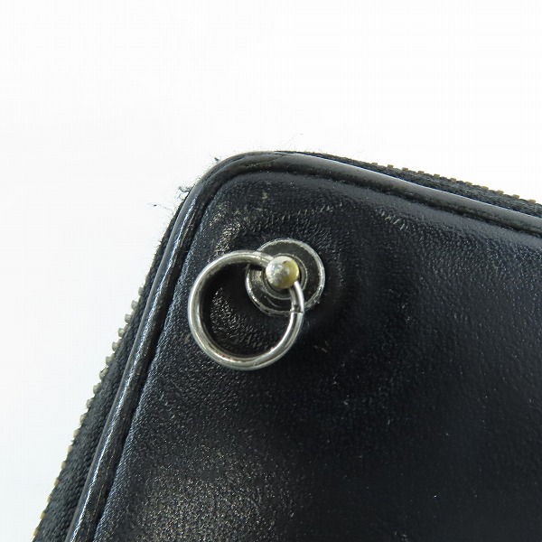 実際に弊社で買取させて頂いたglamb×JAM HOME MADE/グラム×ジャムホームメイド GAUDY ラウンドジップウォオレット/長財布の画像 5枚目