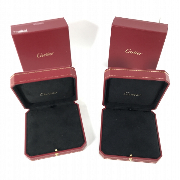 実際に弊社で買取させて頂いた【おまとめ】Cartier/カルティエ ジュエリーケース/空箱/ネックレス用/リング用/ピアス用 の画像 3枚目