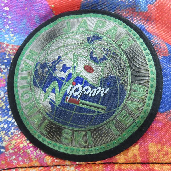 実際に弊社で買取させて頂いたasics/アシックス ビンテージ 日本代表 スキーウェア 中綿ジャケット/Sの画像 6枚目