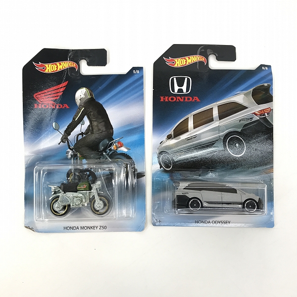 実際に弊社で買取させて頂いた【おまとめ/未開封】Hot Wheels/ホットウィール HONDA MONKEY Z50/ODYSSEY/CIVIC SI/CIVIC EF/Gulf NISSAN LAUREL 2000 SGX の画像 1枚目