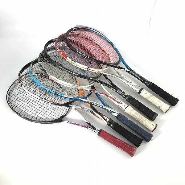 実際に弊社で買取させて頂いた【おまとめ】YONEX/ヨネックス mizuno/ミズノ i-NEXTAGE 50V ネクステージ iNX50V 等 テニスラケットの画像 0枚目