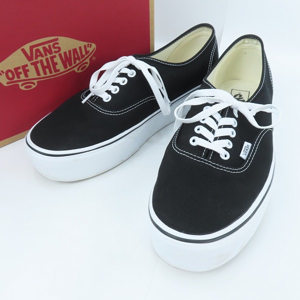 実際に弊社で買取させて頂いたVANS/バンズ AUTHENTIC STACKFORM/厚底ソールスニーカーVN0A5KXXBMX/30