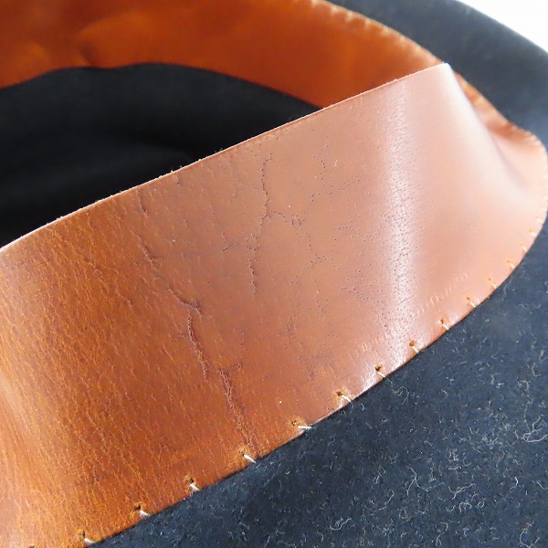 実際に弊社で買取させて頂いたHorisaki Design&Handel/ホリサキ 2019 No.11 フェルトハットの画像 6枚目