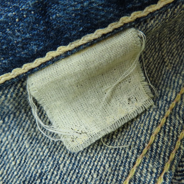 実際に弊社で買取させて頂いたSUGAR CANE/シュガーケーン 砂糖黍 ALOHA DENIM アロハデニムの画像 4枚目