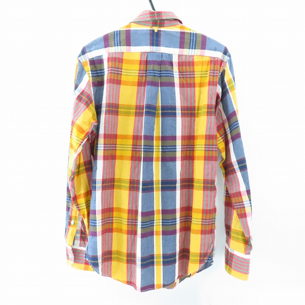 実際に弊社で買取させて頂いたBLACK FLEECE by Brooks Brothers/ブラックフリース ブルックスブラザーズ チェック柄 長袖シャツ/BB0の画像 1枚目