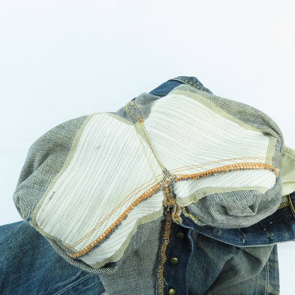 実際に弊社で買取させて頂いたEVISU/エヴィス 隠しリベット カモメ デニムパンツ/30の画像 9枚目