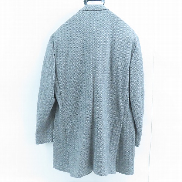 実際に弊社で買取させて頂いたBrooks brothers/ブルックスブラザーズ MILANO FIT/ミラノ フィット テーラードジャケット グレー/45Rの画像 1枚目