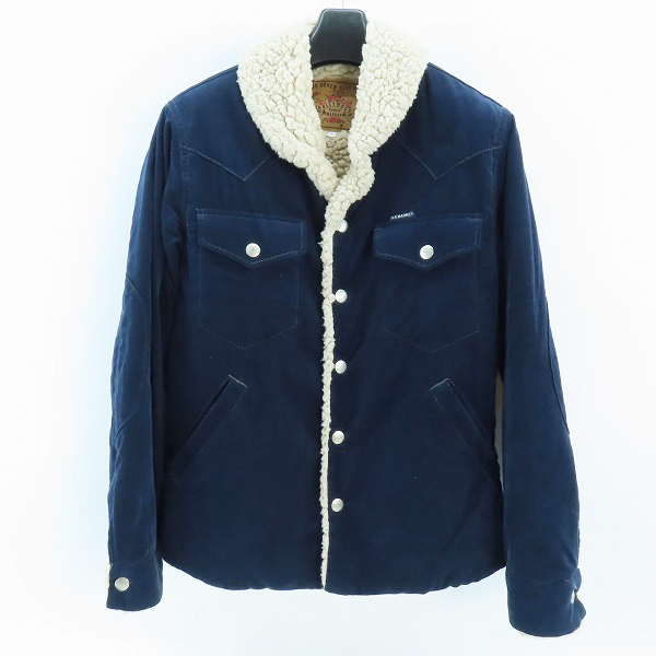 実際に弊社で買取させて頂いたHOLLYWOOD RANCH MARKET/ハリウッドランチマーケット ハリラン コーデュロイ ボアジャケット JK1426 /1