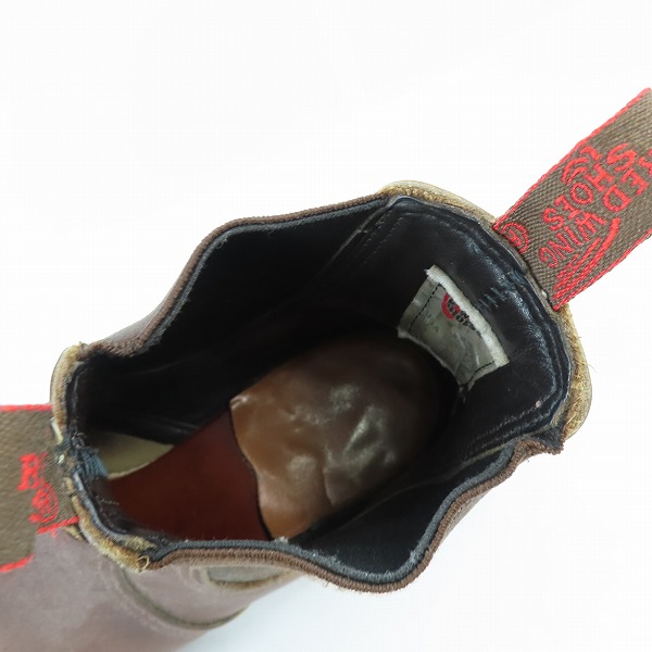 実際に弊社で買取させて頂いたRED WING/レッドウイング CHELSEA RANCHER/チェルシー ランチャー サイドゴアブーツ 8192/9.5の画像 4枚目