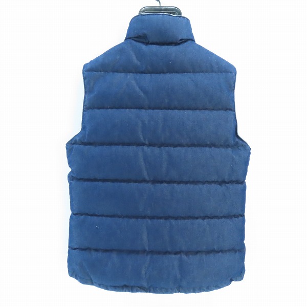 実際に弊社で買取させて頂いたBLUE BLUE/ブルーブルー デニム ダウンベスト /1の画像 1枚目