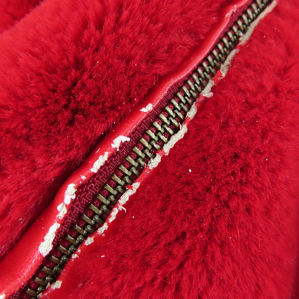 実際に弊社で買取させて頂いたHYSTERIC GLAMOUR/ヒステリックグラマー HYS DOLLAR刺繍 ファージャケット 02183AB01/Sの画像 6枚目